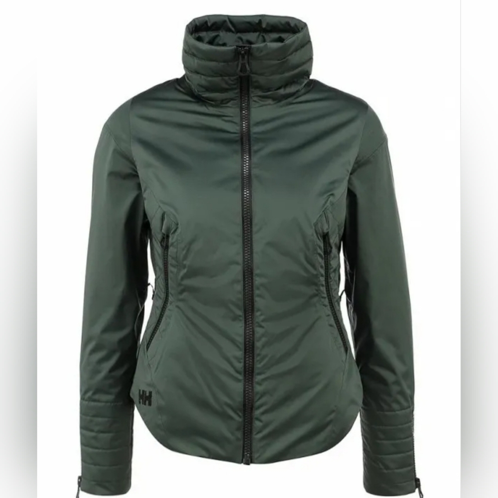 RARE Helly Hansen Professional Ski/Snowboard Victorious Jacket Womens XL Green